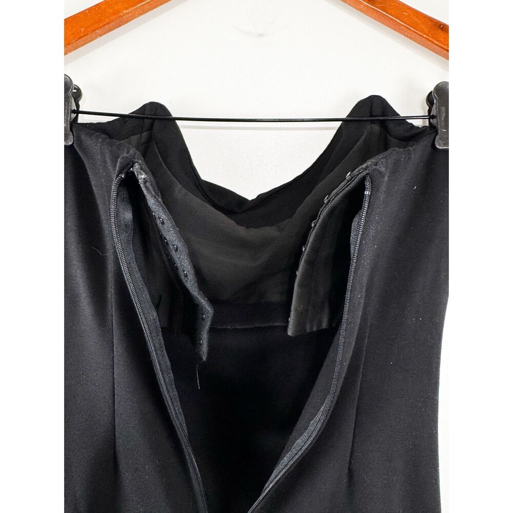 Michael Costello Black Strapless Maxi Dress - Picture 6 of 8